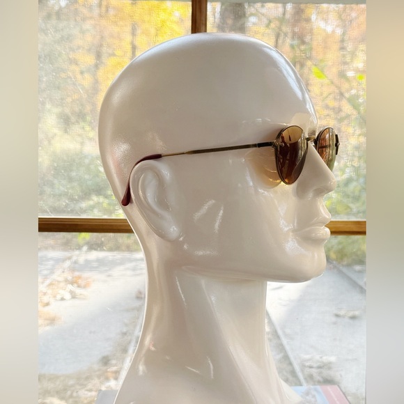 Vintage Matsuda Antique Bronze Eyeglass Frames, Unisex - Picture 5 of 15